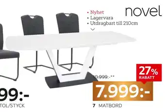 XXXLutz Matbord ohio erbjuda