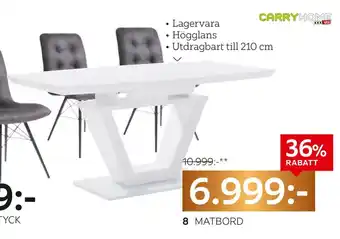 XXXLutz Matbord caorle erbjuda
