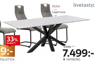 XXXLutz Matbord heaven erbjuda
