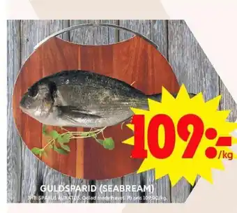 ICA Maxi GULDSPARID (SEABREAM) erbjuda