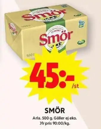 ICA Maxi SMÖR erbjuda
