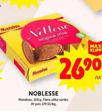 ICA Maxi NOBLESSE erbjuda