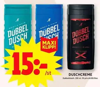 ICA Maxi DUSCHCREME erbjuda