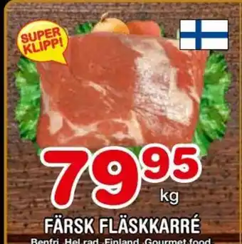Nya Pulsen FÄRSK FLÄSKKARRÉ erbjuda