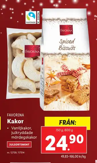 Lidl Kakor erbjuda