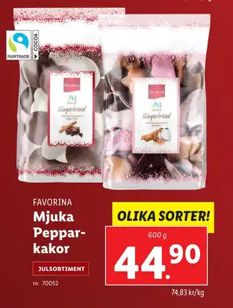 Lidl Mjuka. pepparkakor erbjuda