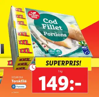 Lidl Torskfilé erbjuda