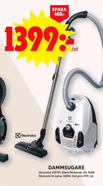 ICA Maxi Electrolux dammsugare erbjuda