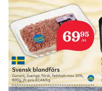 Hemköp Garant blandfärs max 20% erbjuda