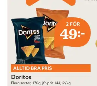 Hemköp Doritos snacks erbjuda