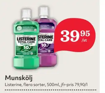 Hemköp Flux munskölj erbjuda
