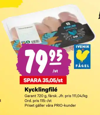 City Gross Kycklingfilé erbjuda