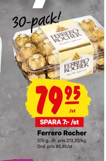 City Gross Ferrero rocher erbjuda