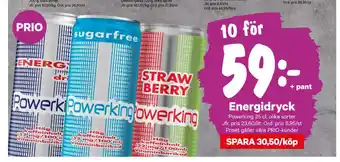 City Gross Energidryck erbjuda