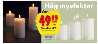 City Gross Blockljus led erbjuda