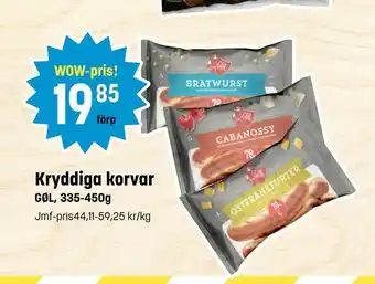 Eurocash Kryddiga korvar erbjuda