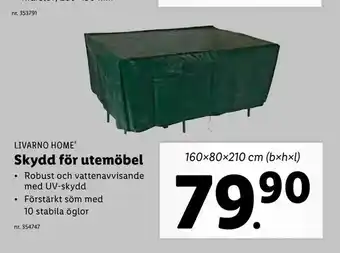 Lidl Skydd för utemöbel erbjuda