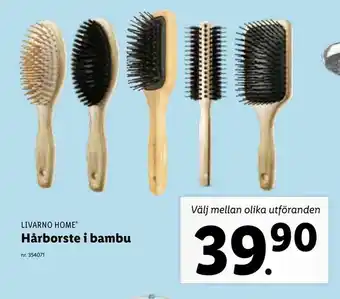 Lidl Hårborste i bambu erbjuda