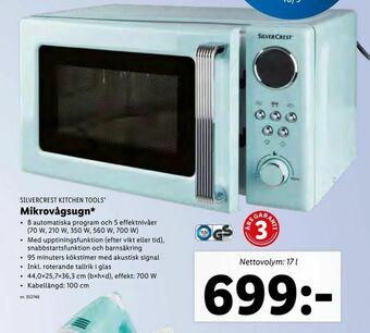 Lidl Mikrovågsugn erbjuda