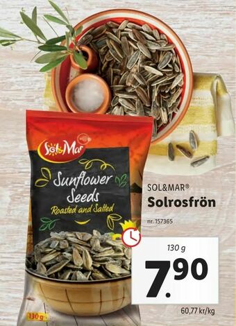 Lidl Solrosfrön erbjuda