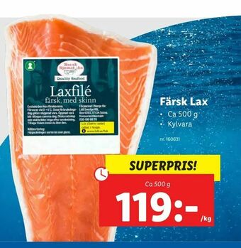 Lidl Färsk Lax erbjuda