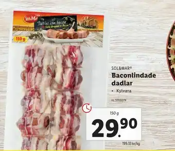 Lidl Baconlindade dadlar erbjuda
