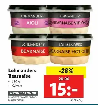Lohmanders Bearnaise