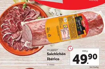 Sol & Mar Salchichón Ibérico 400g