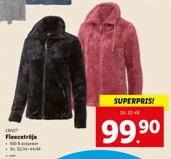 Crivit Fleecetröja