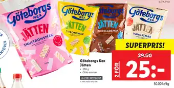 Lidl Göteborgs Kex Jätten 250g erbjuda