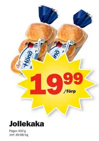 Pekås Jollekaka Pågen 400 g erbjuda