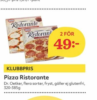 Hemköp Ristorante Pizza erbjuda