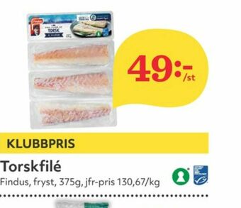 Hemköp Findus Torskfilé erbjuda