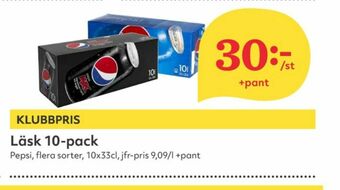 Hemköp Pepsi Max Läskedryck erbjuda