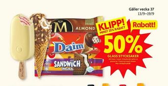 ICA Kvantum GB Glace Procent erbjuda