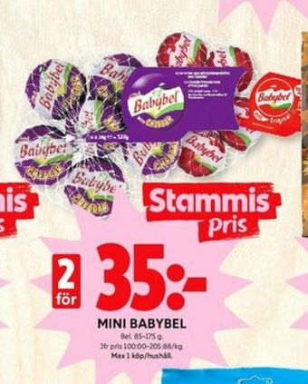 ICA Kvantum Babybel Miniost erbjuda
