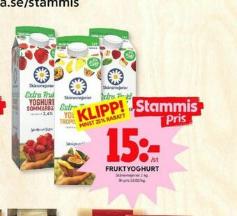 ICA Kvantum Skånemejerier Yoghurt erbjuda