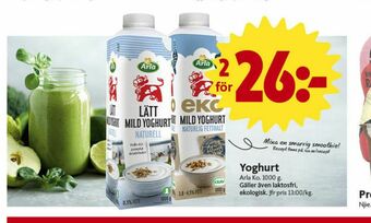 ICA Nära Arla Yoghurt erbjuda