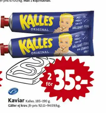 Kalles Kaviar Kaviar