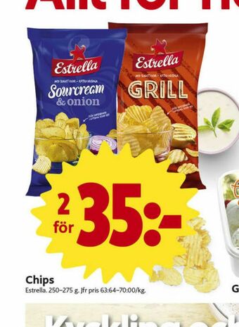 ICA Nära Estrella Chips erbjuda