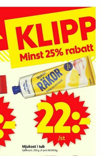 ICA Supermarket Fjällbrynt Mjukost erbjuda