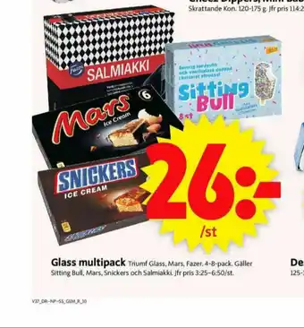ICA Supermarket Triumf Glasspinnar erbjuda