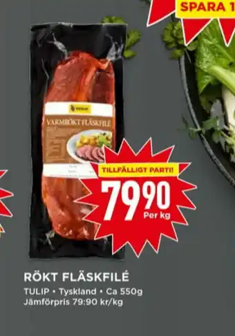 Willys Tulip Fläskfilé erbjuda