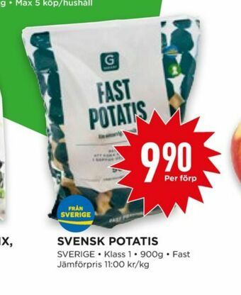 Willys Hemma Garant Potatis erbjuda