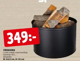 Jem&Fix Vedkorg erbjuda