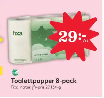 Hemköp Toalettpapper 8-pack erbjuda