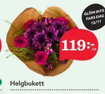 Hemköp Helgbukett erbjuda