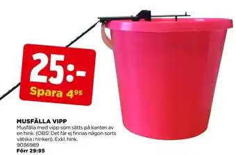 Jem&Fix Musfälla vipp erbjuda