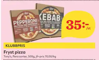 Hemköp Fryst pizza erbjuda