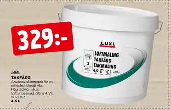 Jem&Fix Takfärg erbjuda